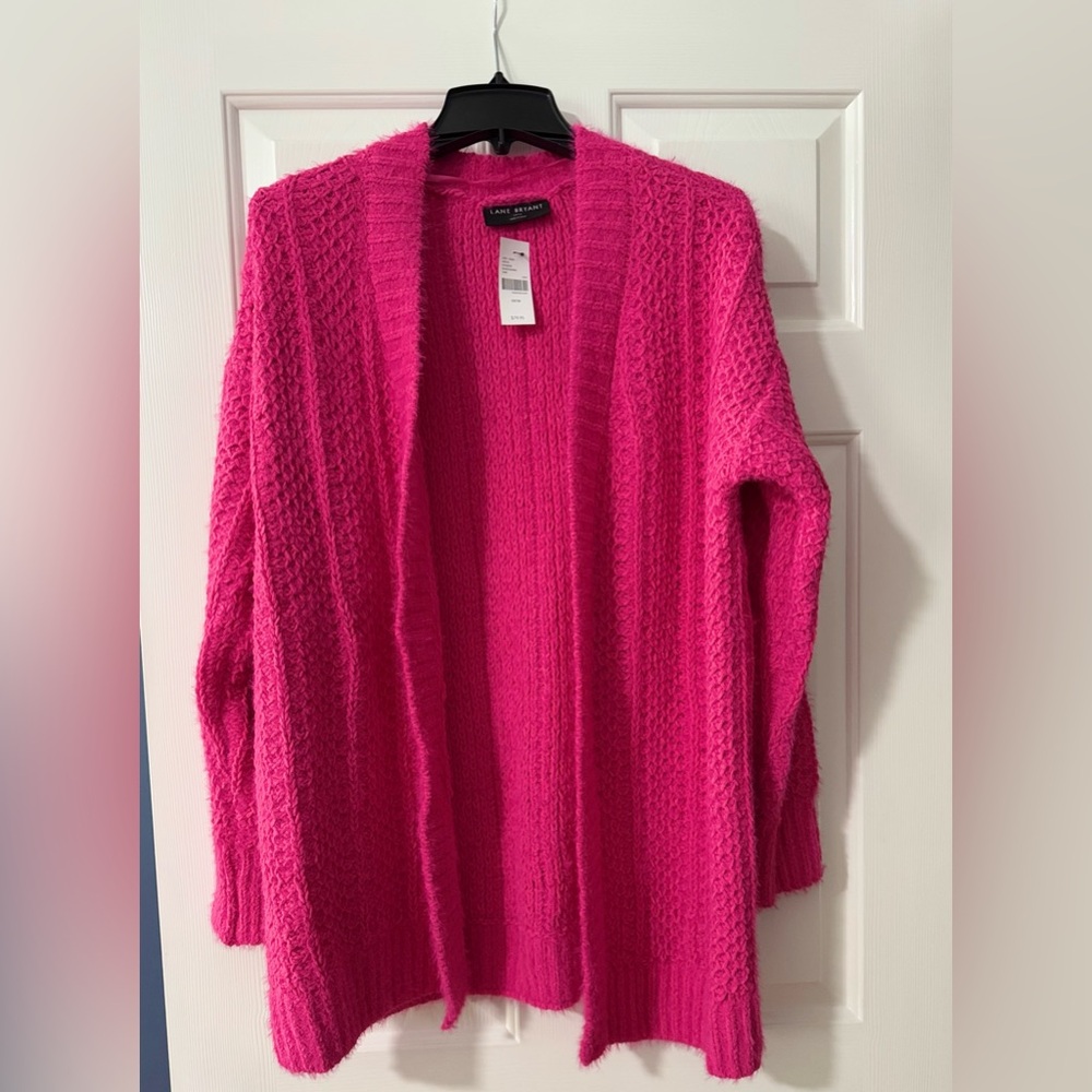 Lane Bryant Fuchsia Women's Cardigan
